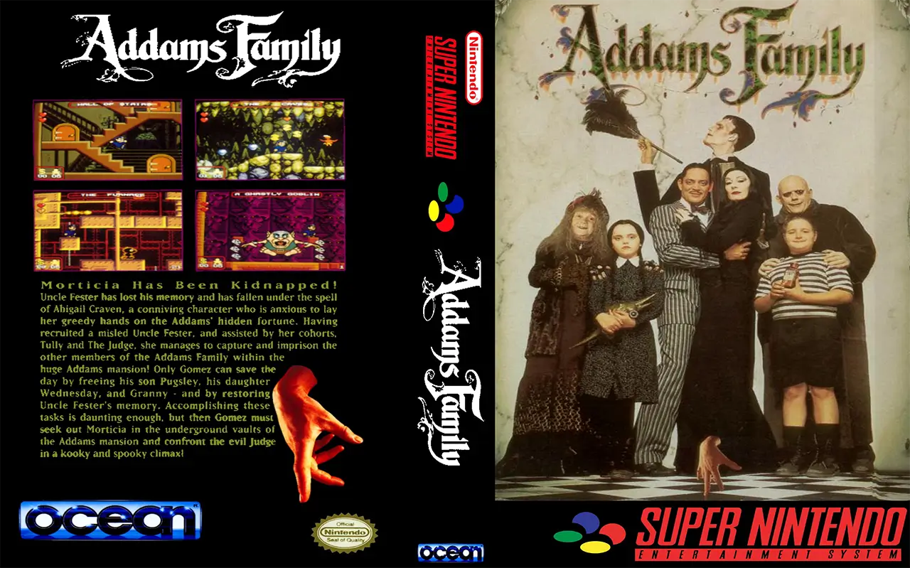 亚当斯一家-The Addams Family-游戏截图-好玩游戏库