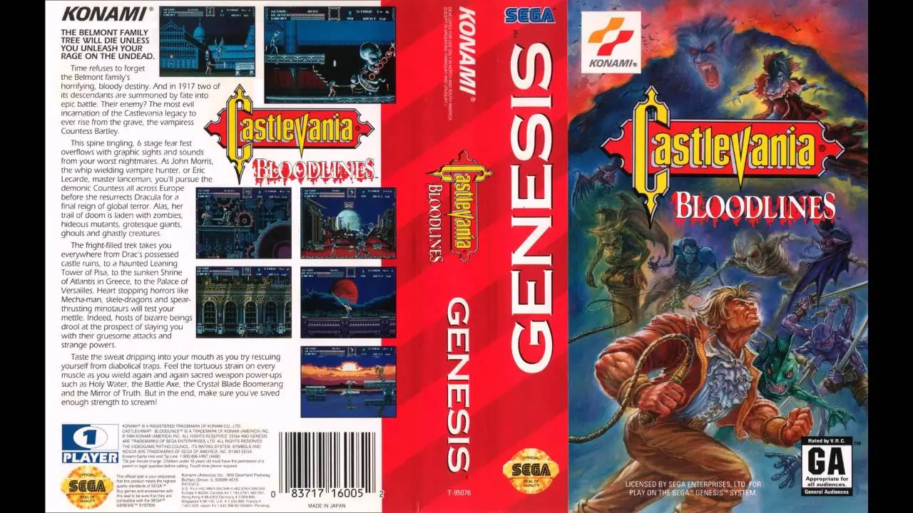 恶魔城：血族-Castlevania: Bloodlines-游戏截图-好玩游戏库