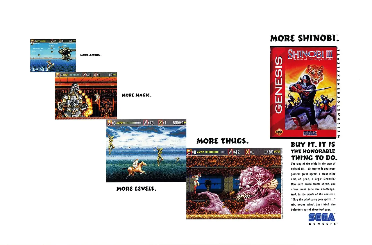 超级忍 3-Shinobi III: Return of the Ninja Master-游戏截图-好玩游戏库