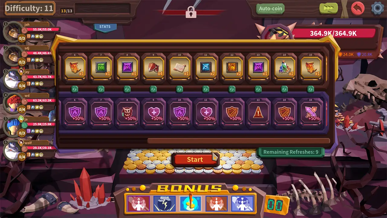 推币勇者-Coin Push RPG-游戏截图-好玩游戏库