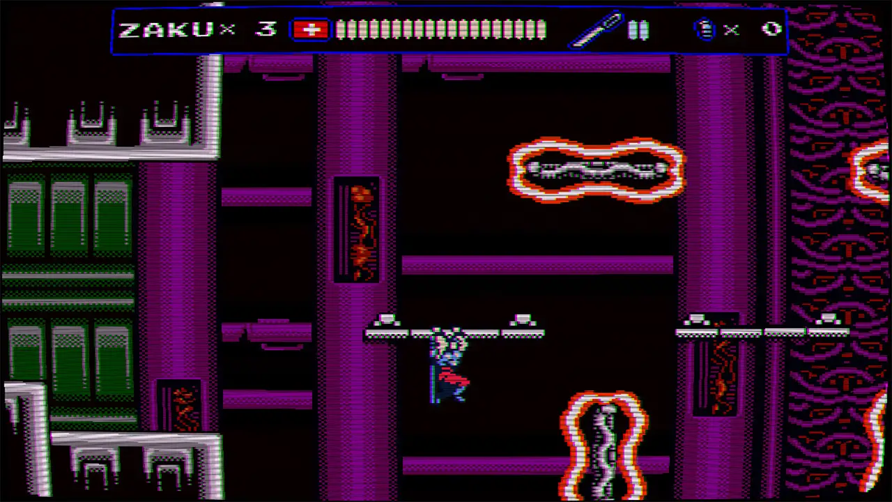 赤影战士 复刻：不可阻挡版-Oniken: Unstoppable Edition-游戏截图-好玩游戏库