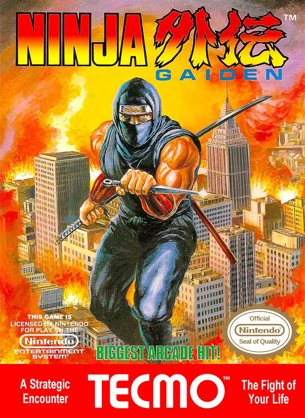 忍者龙剑传-Ninja Gaiden-游戏截图-好玩游戏库