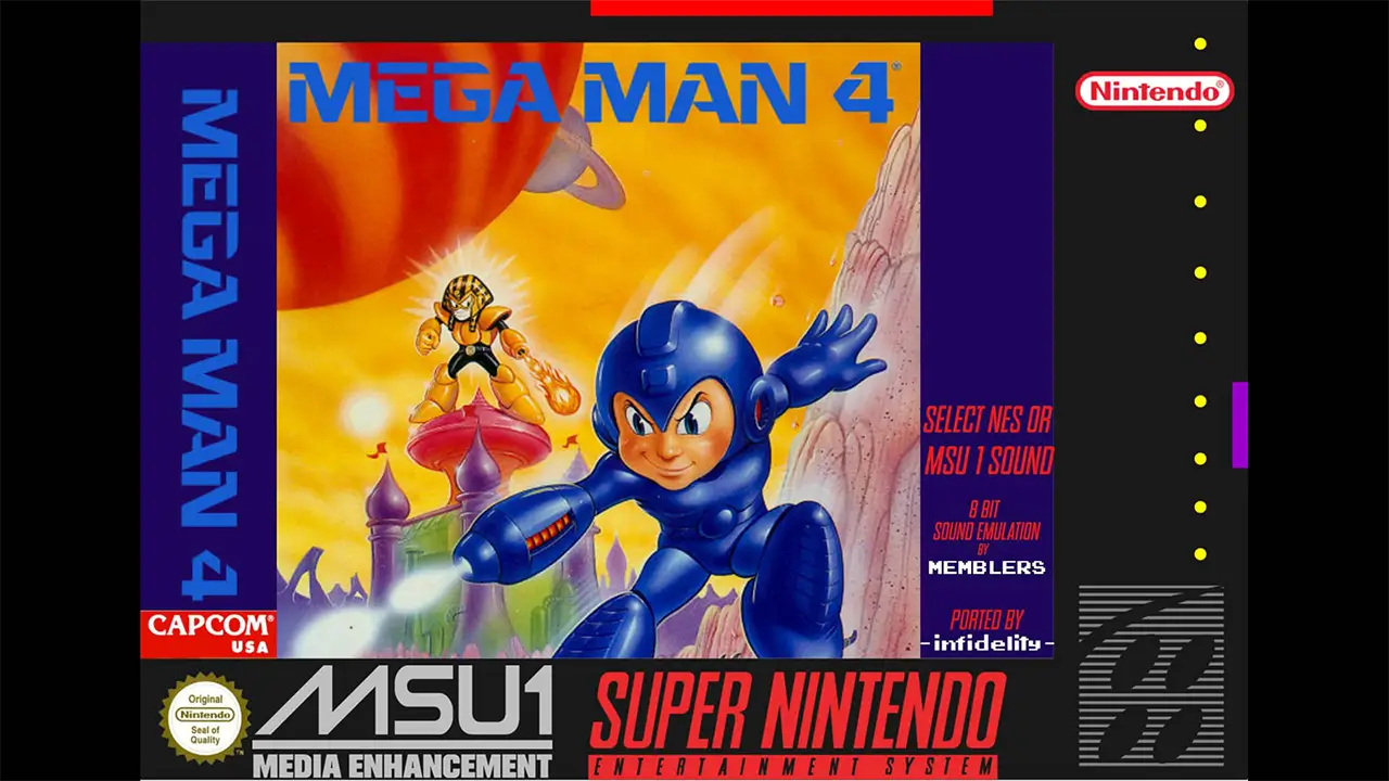 洛克人 4-Mega Man 4-游戏截图-好玩游戏库