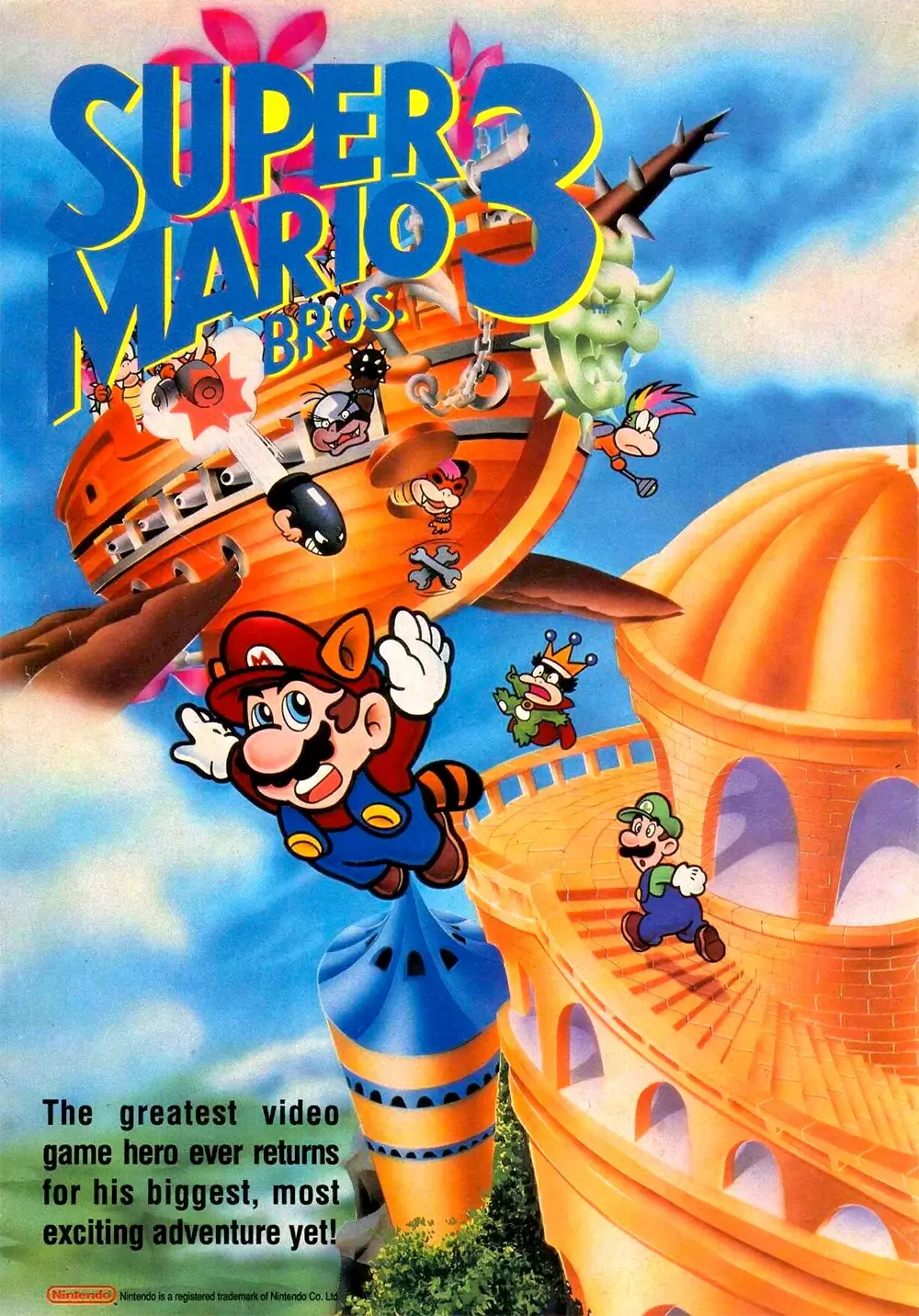 超级马力欧兄弟 3-Super Mario Bros. 3-游戏截图-好玩游戏库