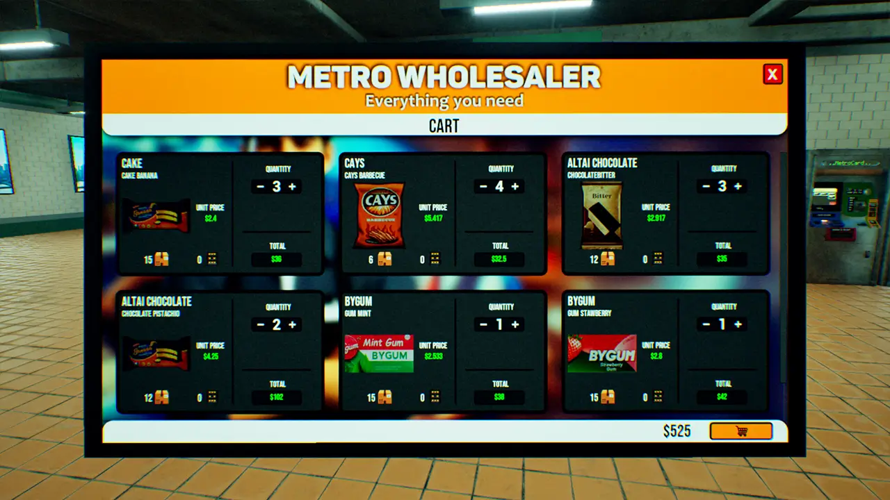 地铁迷你市场模拟器-Metro Mini Market Simulator-游戏截图-好玩游戏库