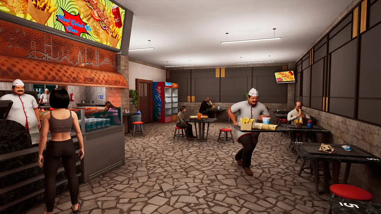 拉瓦什店模拟器-Wrap House Simulator-游戏截图-好玩游戏库