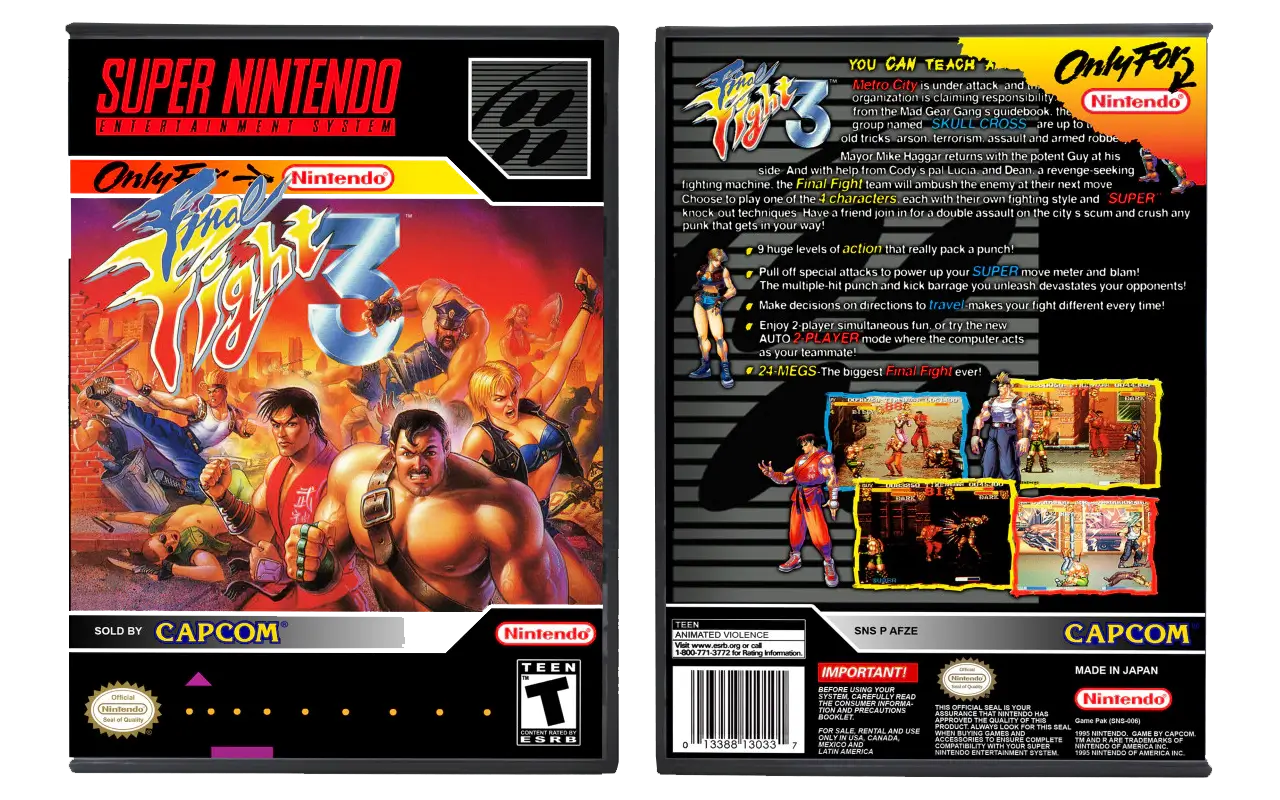 快打旋风 3-Final Fight 3-游戏截图-好玩游戏库