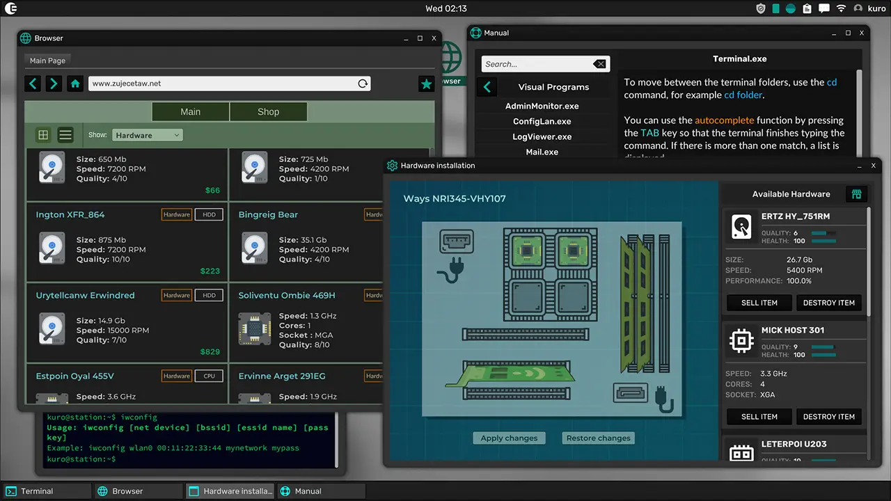 灰色黑客-Grey Hack-游戏截图-好玩游戏库