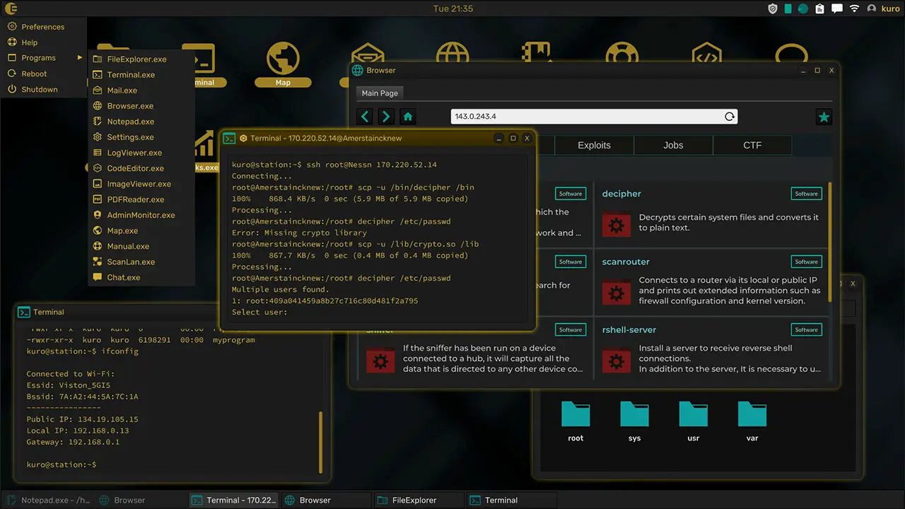 灰色黑客-Grey Hack-游戏截图-好玩游戏库