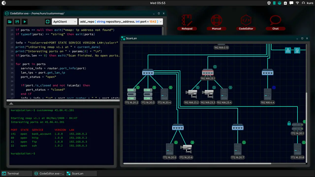 灰色黑客-Grey Hack-游戏截图-好玩游戏库