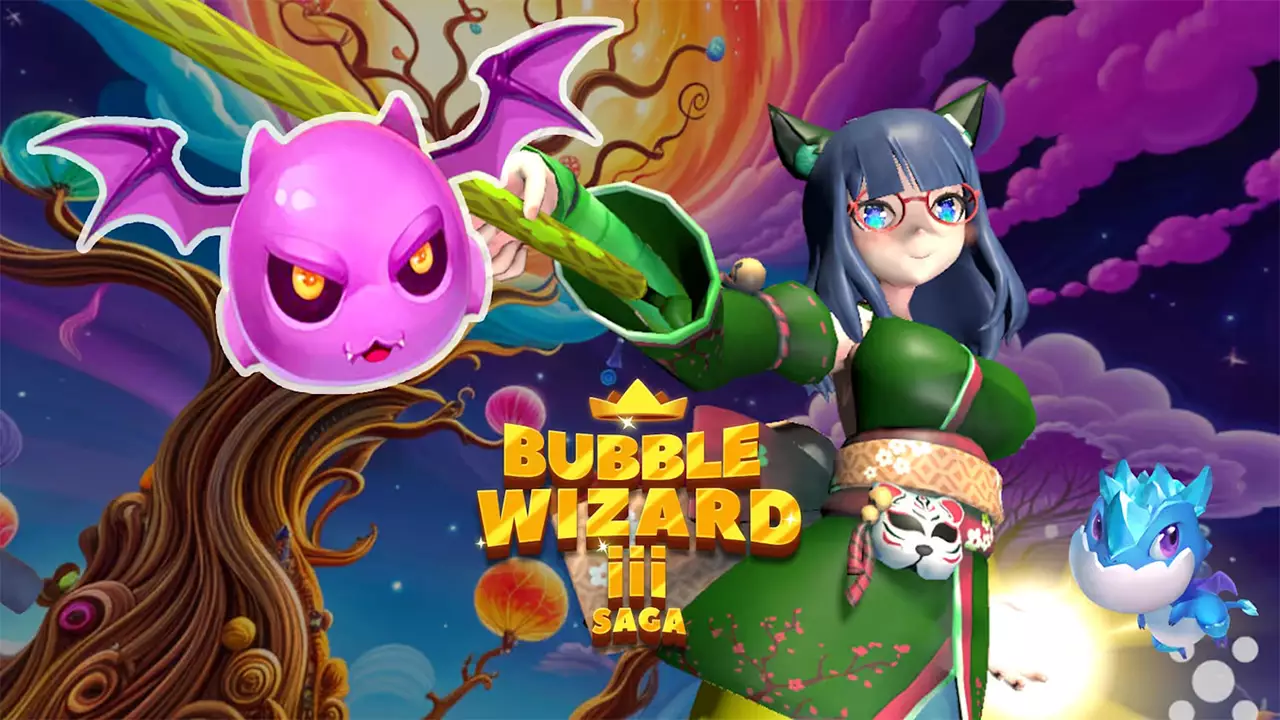 泡泡女巫 3 传奇-Bubble Wizard III Saga-游戏截图-好玩游戏库