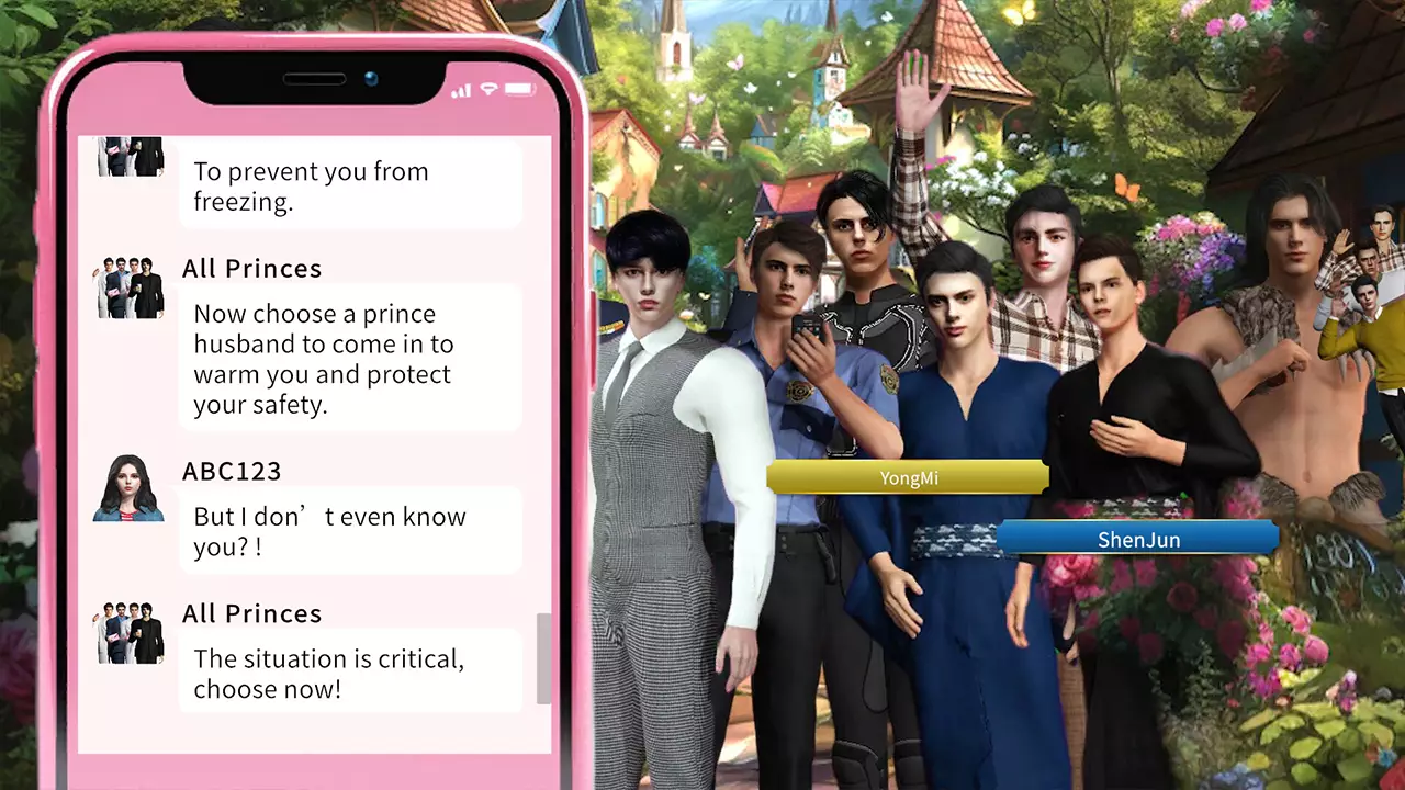 1000王子: 生而为爱你-1000 Princes: Born to Love You-游戏截图-好玩游戏库