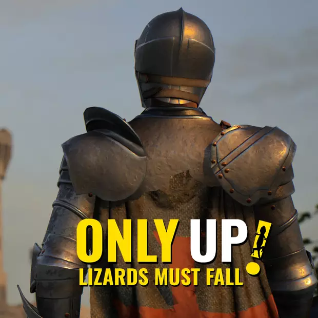 只有向上：蜥蜴必须倒下