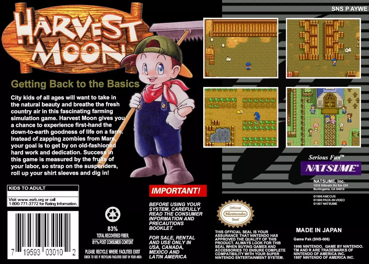 牧场物语-Harvest Moon-游戏截图-好玩游戏库