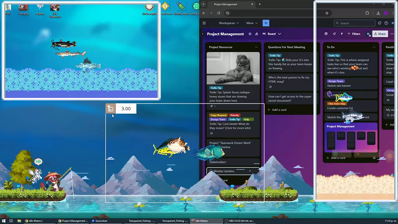 佛系鱼塘-Idle Waters-游戏截图-好玩游戏库