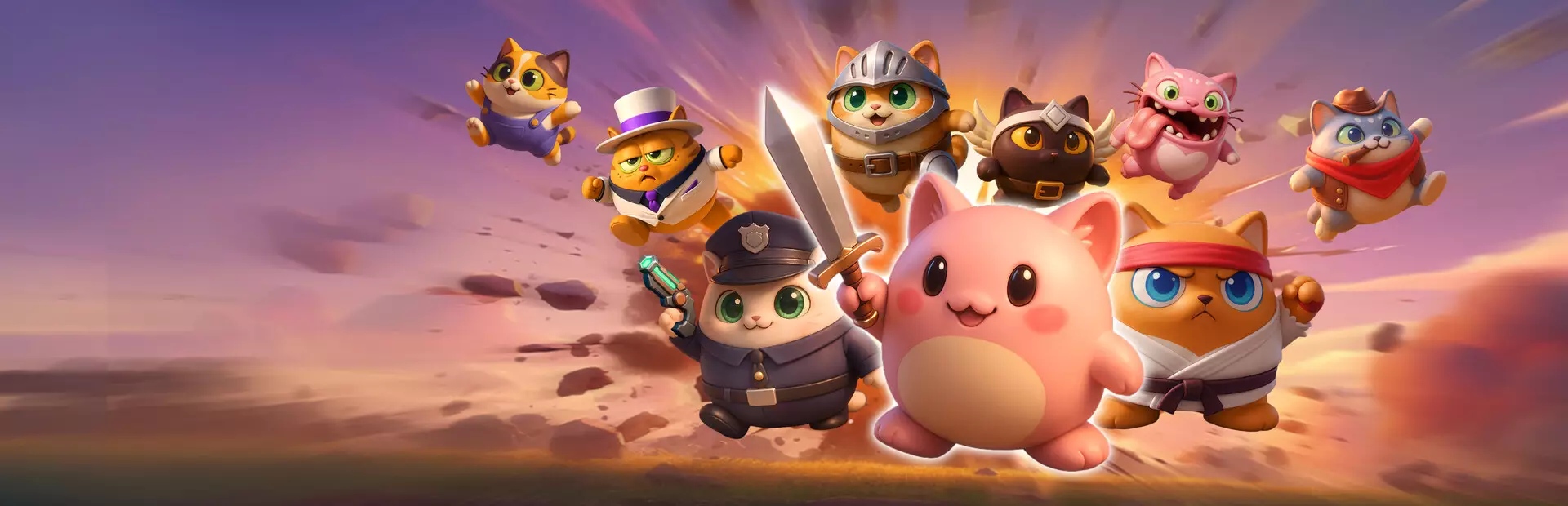 超级猫幸存者: 死或喵