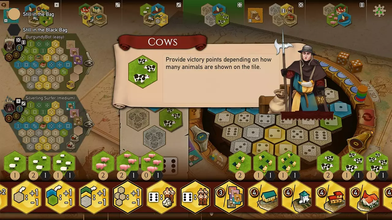 布尔根地城堡-The Castles of Burgundy-游戏截图-好玩游戏库