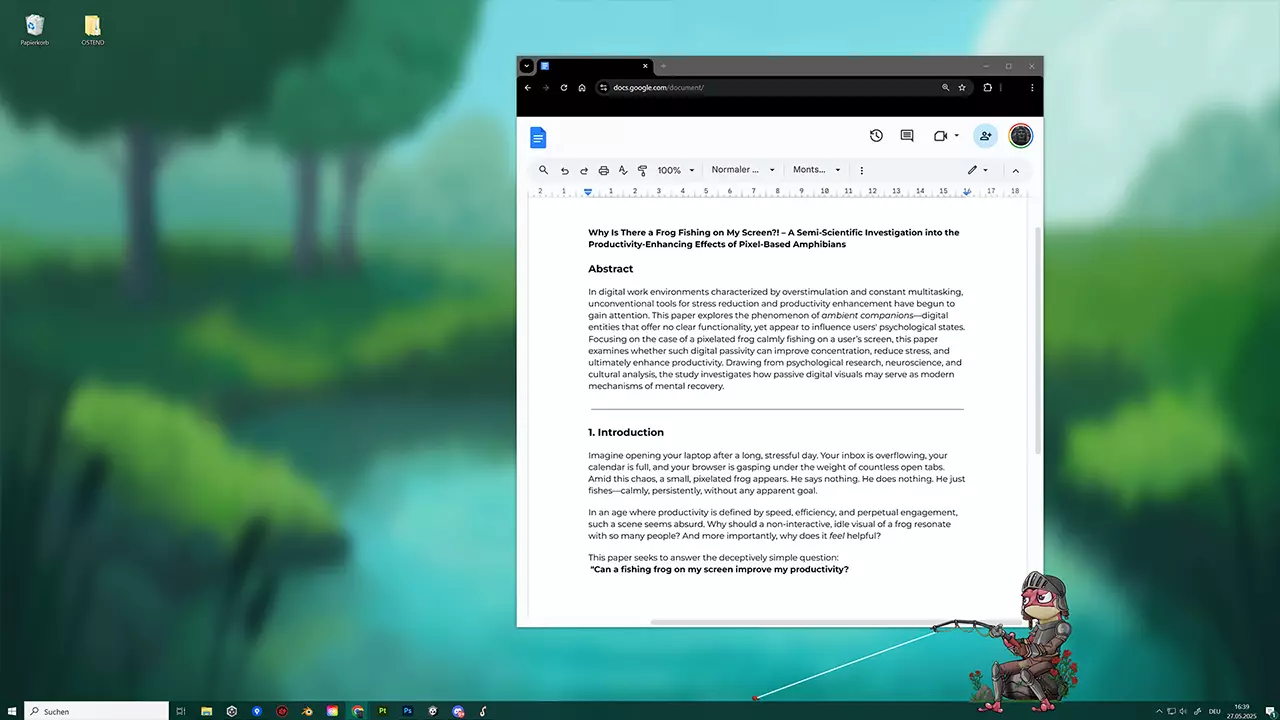 桌面垂钓-Desktop Fishing-游戏截图-好玩游戏库