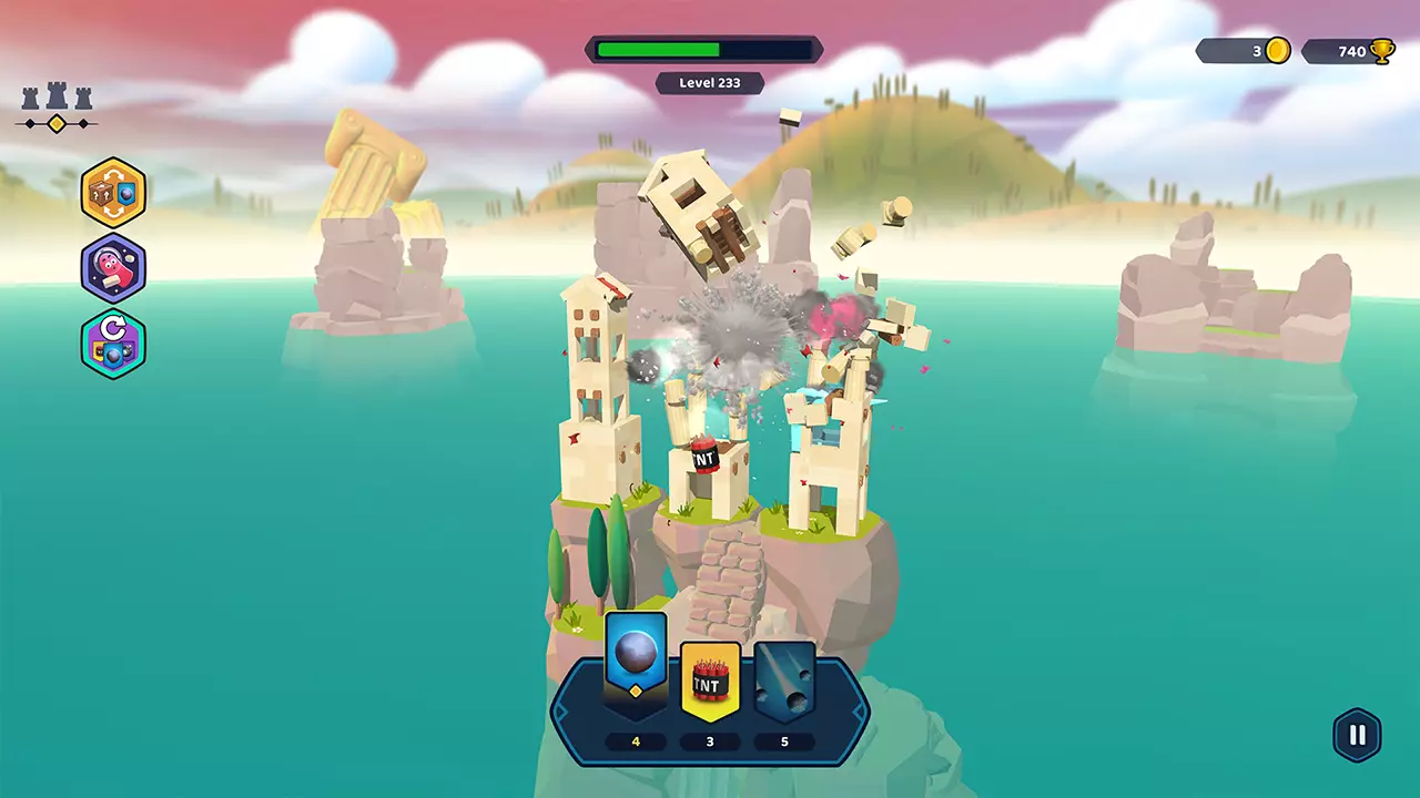 崩塌城堡-Castle Crumble-游戏截图-好玩游戏库