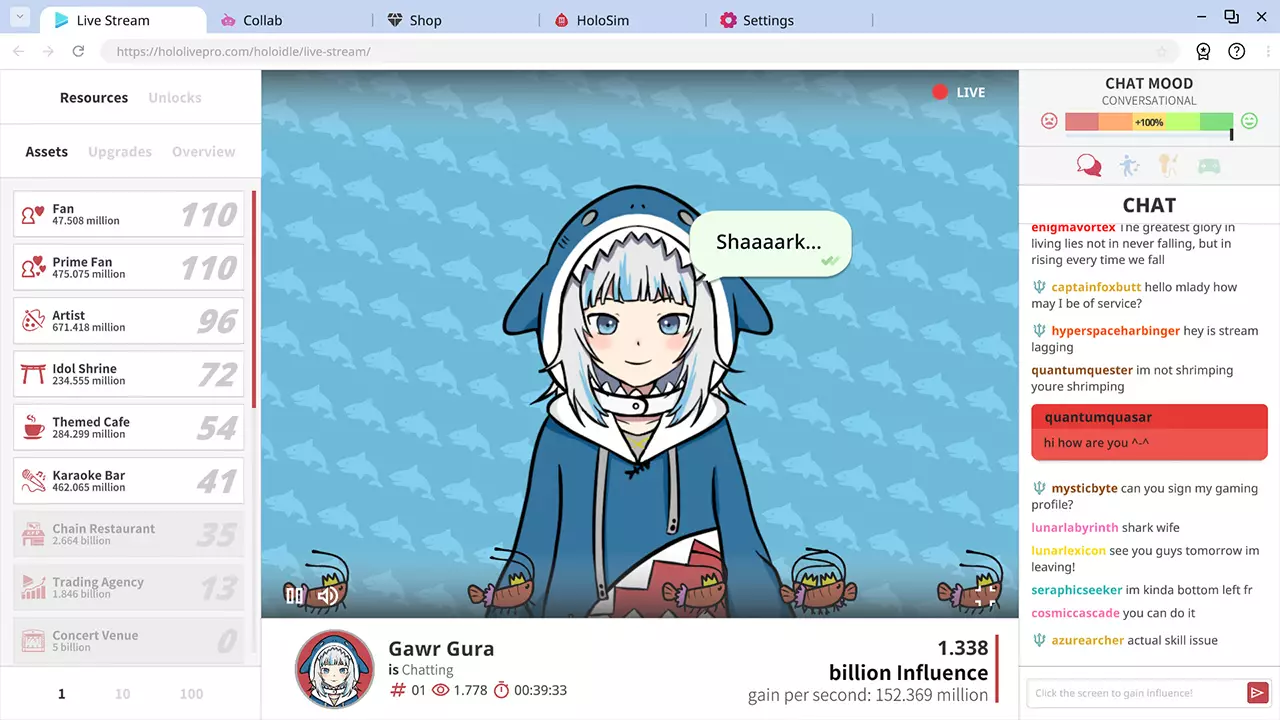 HoloIdle：偶像放置物语-Holoidle-游戏截图-好玩游戏库