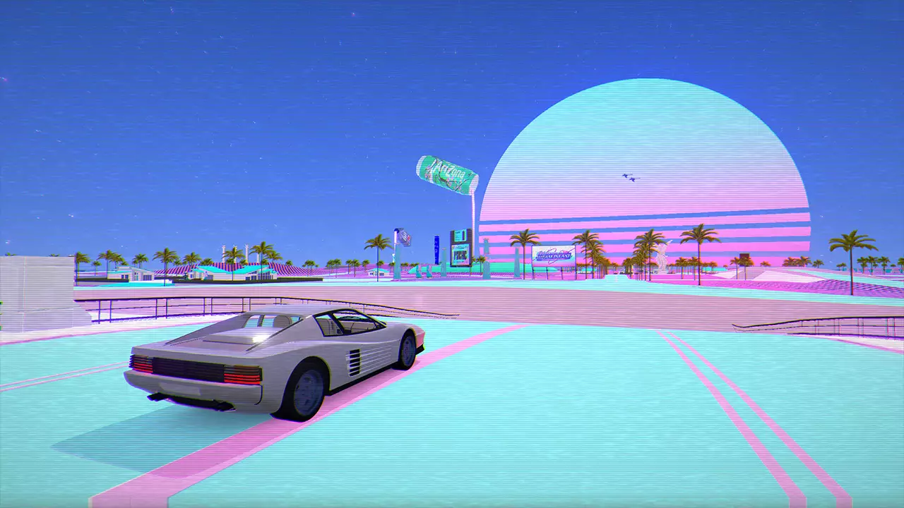 逆波世界-Retrowave World-游戏截图-好玩游戏库