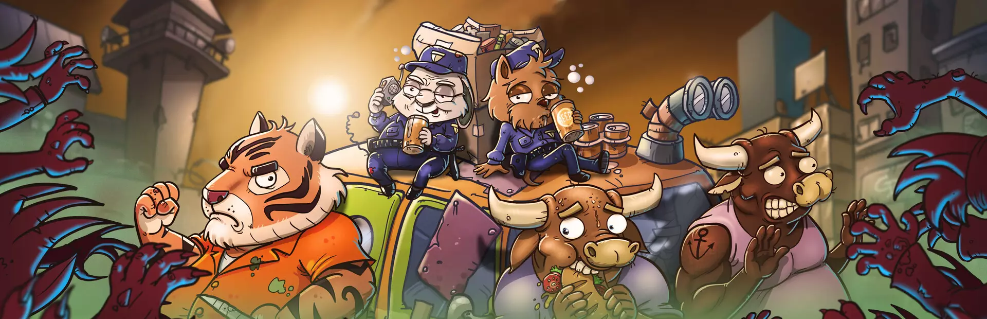 机智的度过僵尸末日 第二章：笼中