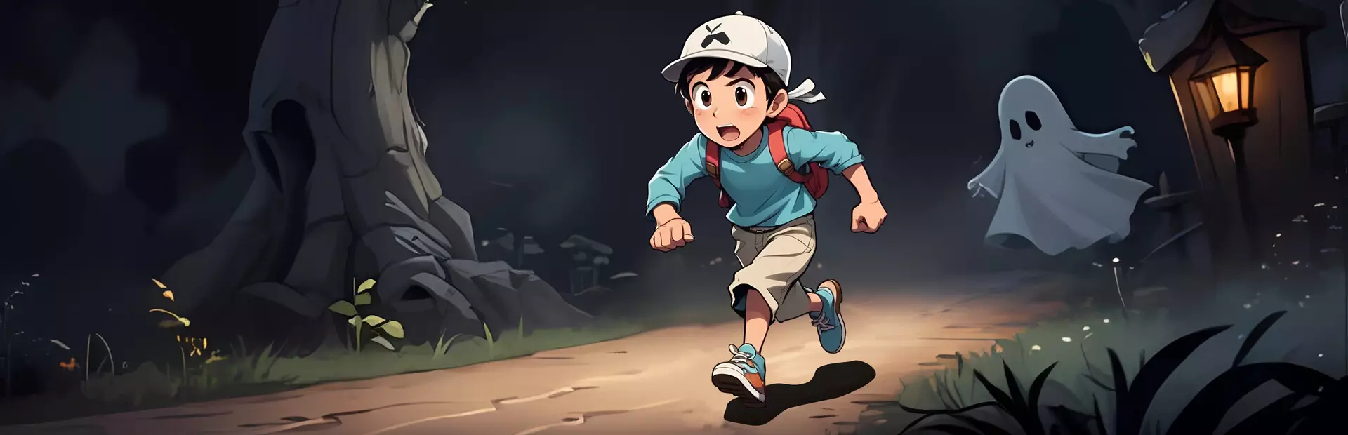 幽灵少年逃离地狱