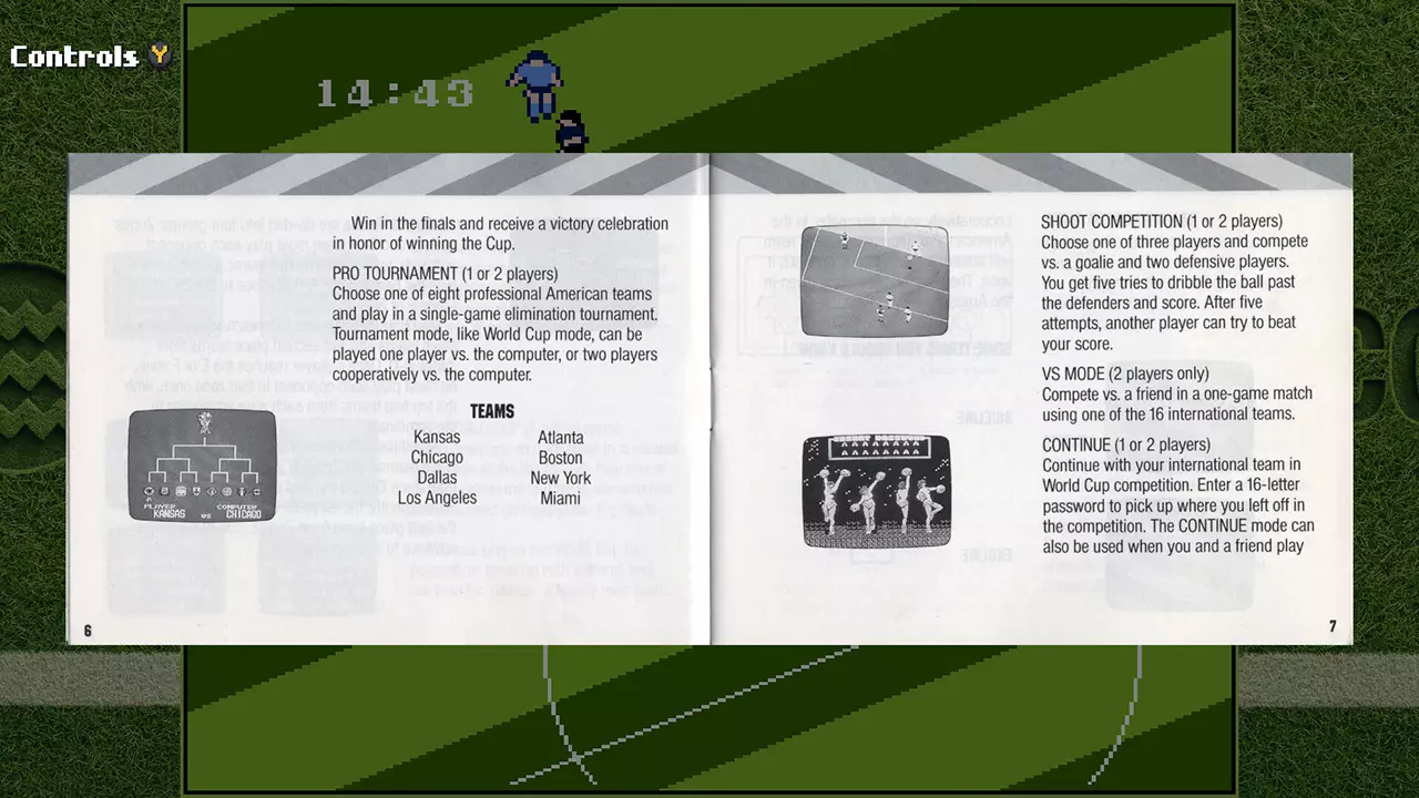 GOAL! 经典足球合集-Jaleco Sports: Goal!-游戏截图-好玩游戏库