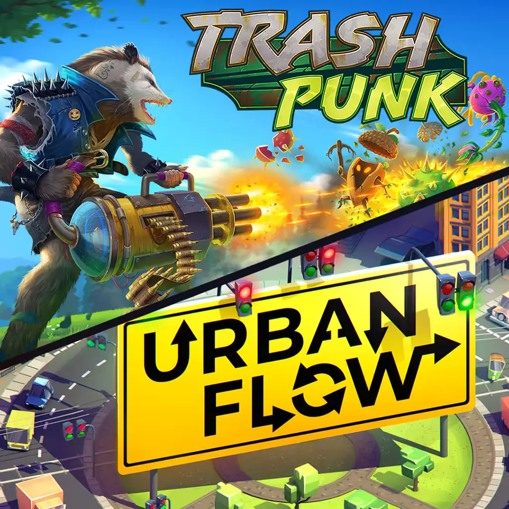 二合一游戏 垃圾朋克&骑士与枪支