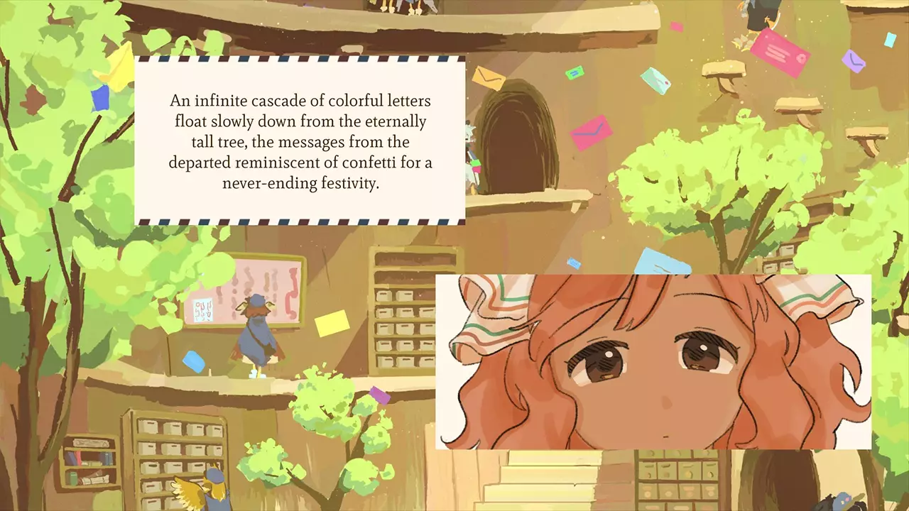 飞翔吧，小雨！逝语邮局-Upwards, Rain! The Post Office of Farewells-游戏截图-好玩游戏库