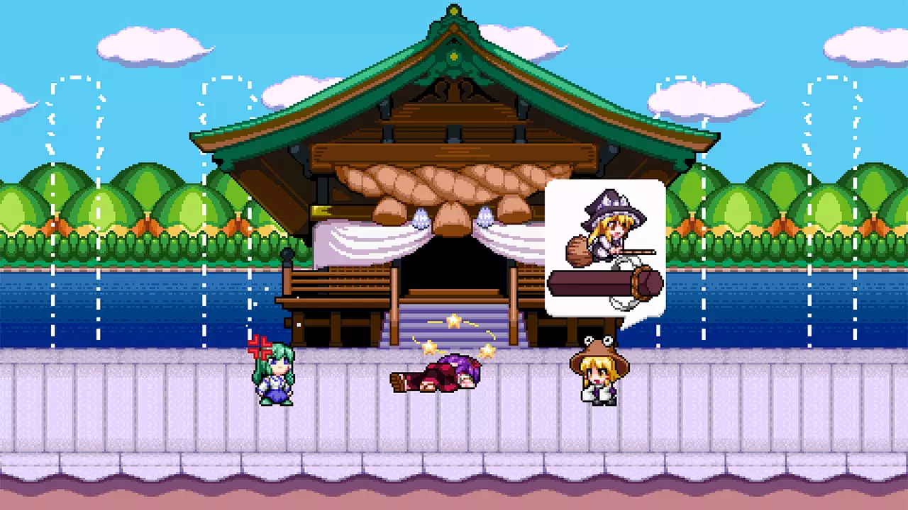 东风谷早苗的神风同行-Sanae's Sylphid Breeze-游戏截图-好玩游戏库