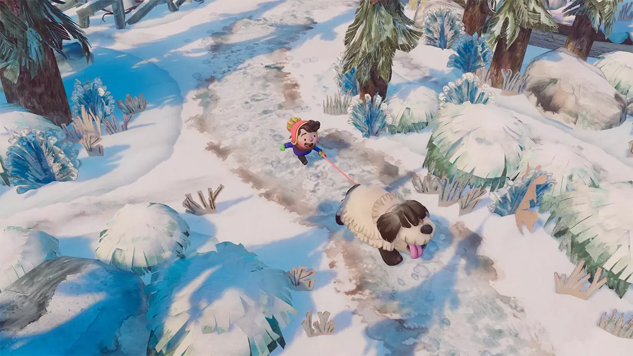 大狗冬日行-Dogwalk-游戏截图-好玩游戏库