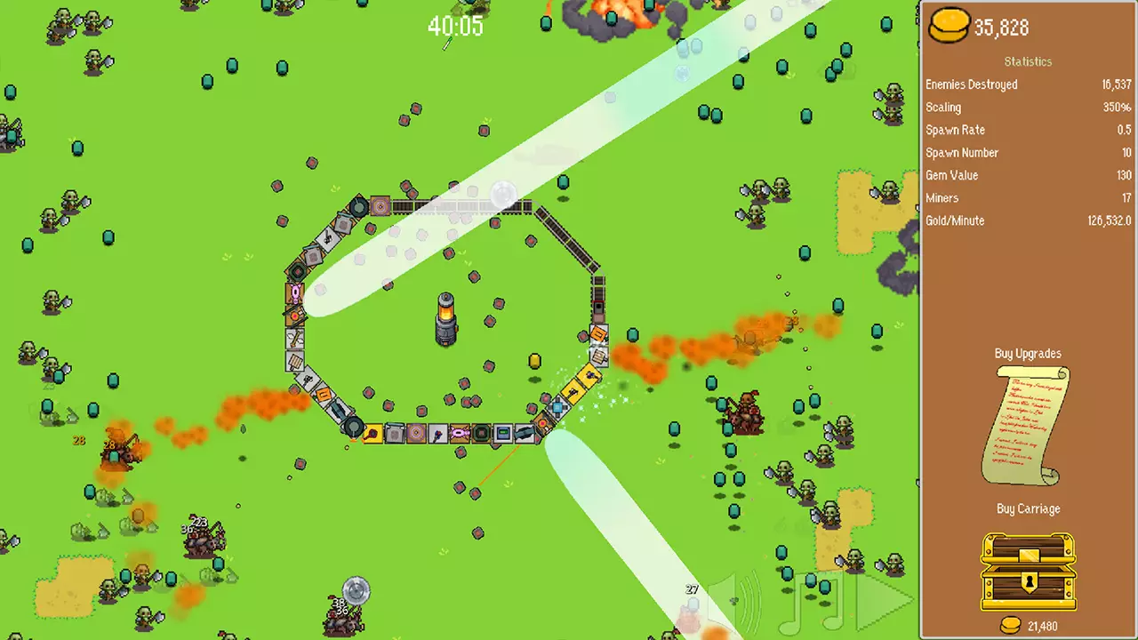 All Aboard! 火车防御特快-All Aboard! The Train Defense Express-游戏截图-好玩游戏库