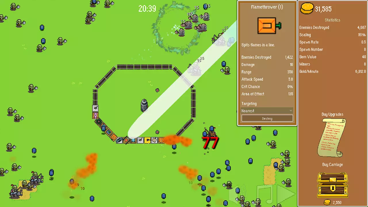 All Aboard! 火车防御特快-All Aboard! The Train Defense Express-游戏截图-好玩游戏库