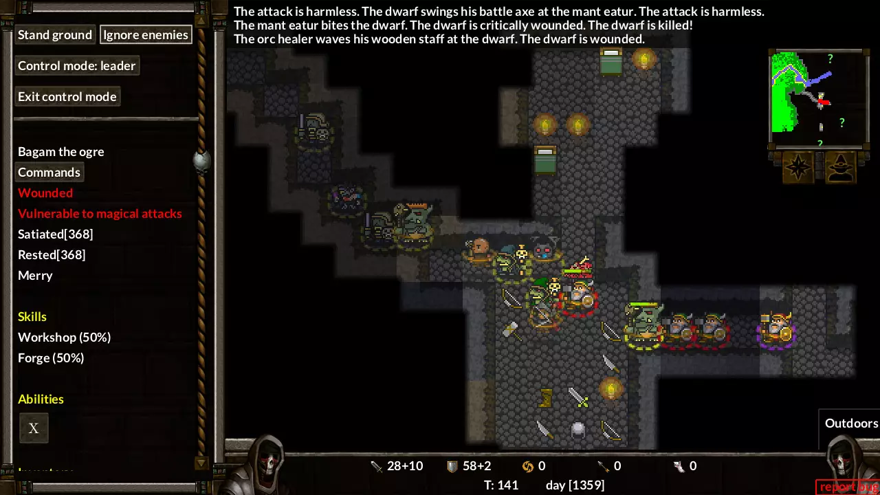 黑魔法地牢-KeeperRL-游戏截图-好玩游戏库