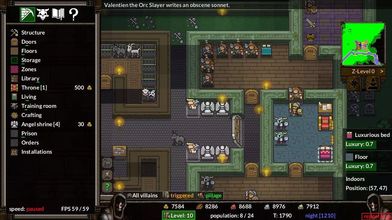 黑魔法地牢-KeeperRL-游戏截图-好玩游戏库