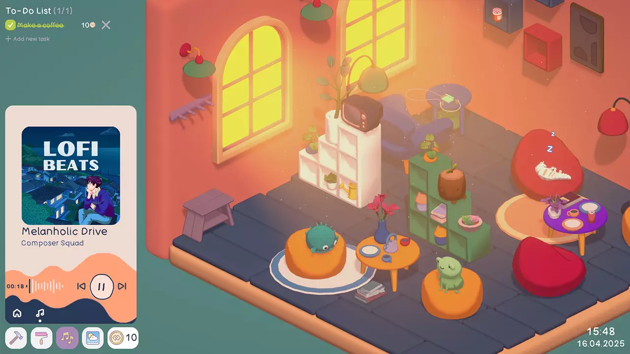 你的专属惬意公寓-Your Personal Chill Apartment-游戏截图-好玩游戏库