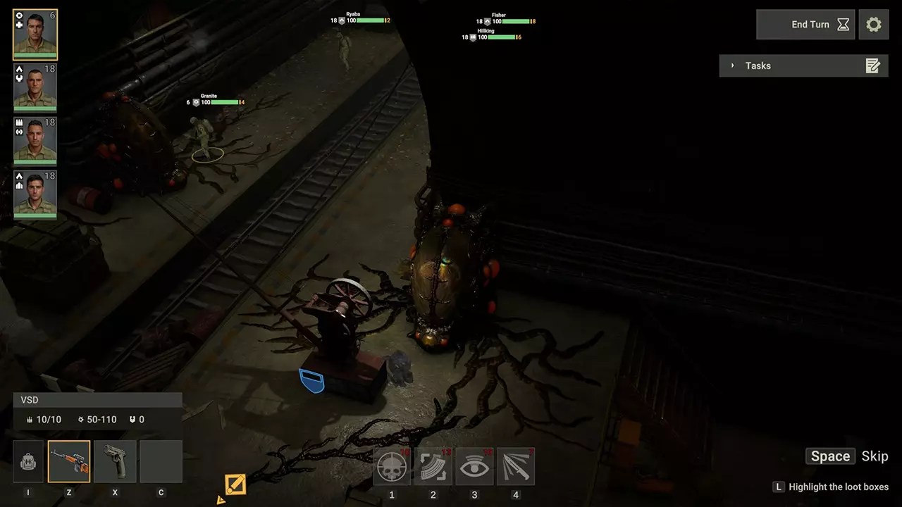 未来战争战术：特战队对抗异形入侵 - 回合制策略游戏-Future War Tactics: SOF vs. Alien Invasion - Turn-based Strategy-游戏截图-好玩游戏库