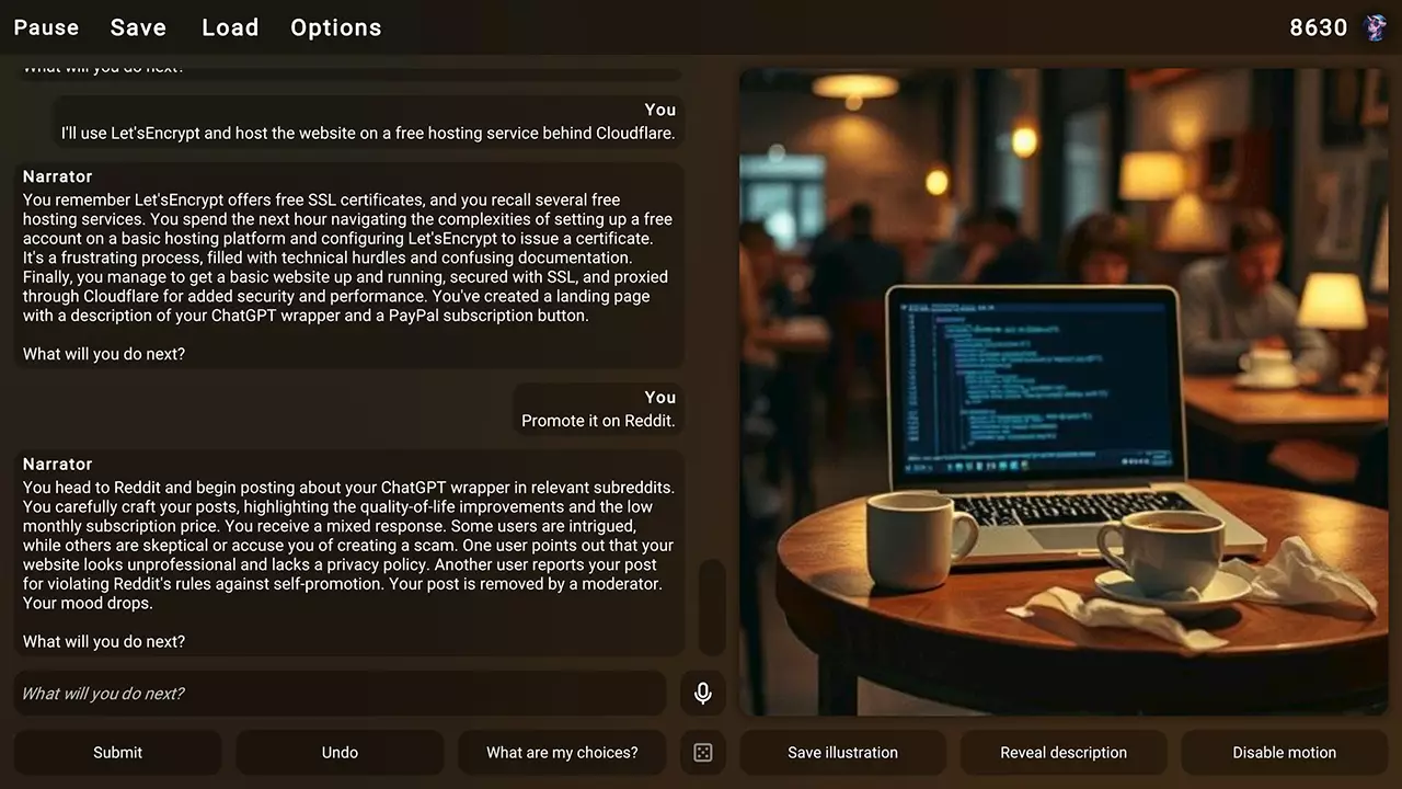 梦探奇旅：AI驱动的冒险-Dreamio: AI-Powered Adventures-游戏截图-好玩游戏库