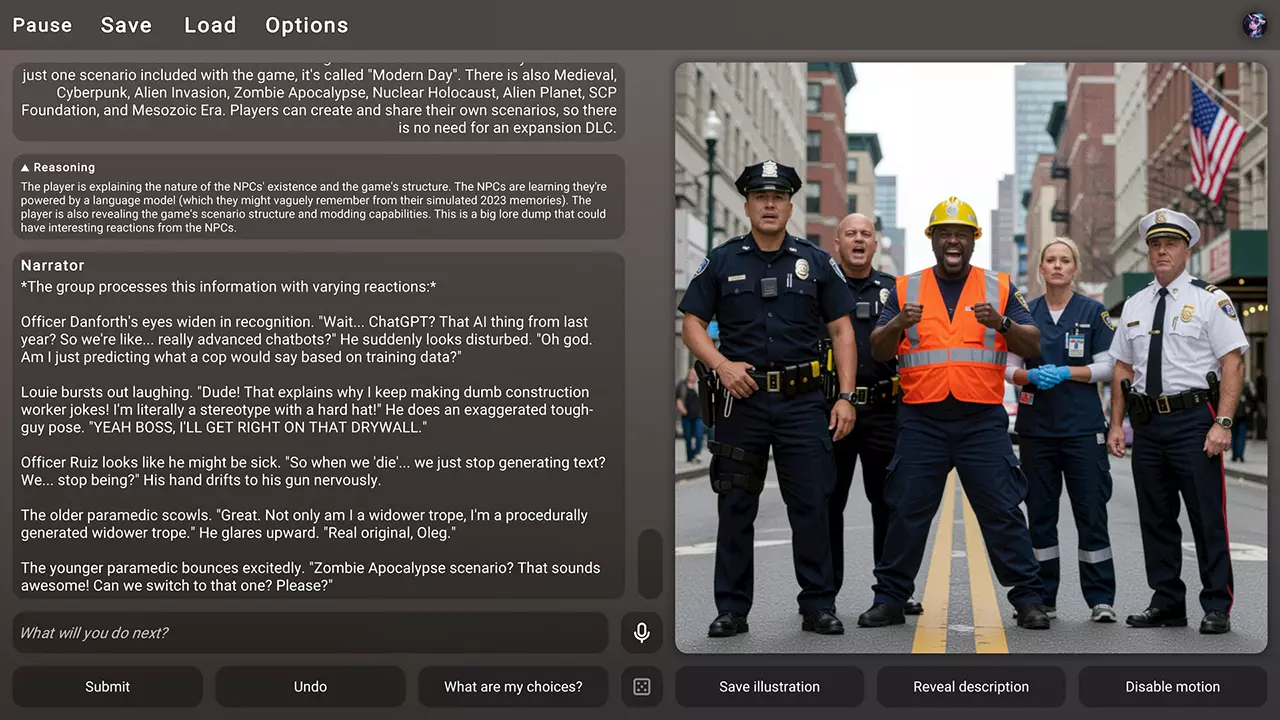 梦探奇旅：AI驱动的冒险-Dreamio: AI-Powered Adventures-游戏截图-好玩游戏库