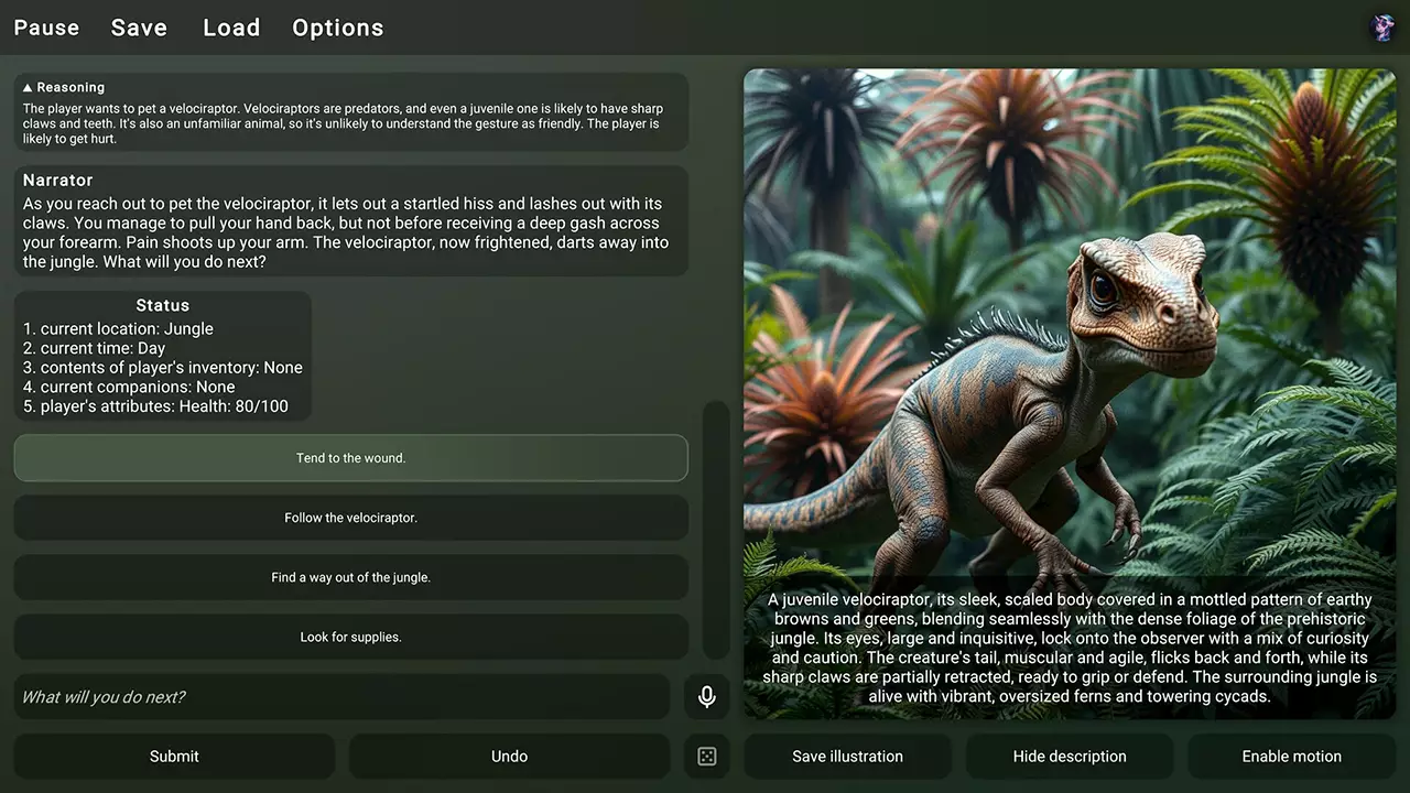 梦探奇旅：AI驱动的冒险-Dreamio: AI-Powered Adventures-游戏截图-好玩游戏库