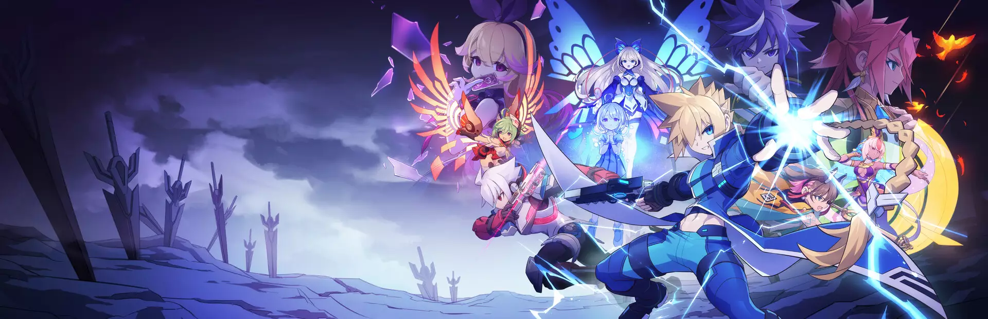 苍蓝雷霆 GUNVOLT 三棱合极版