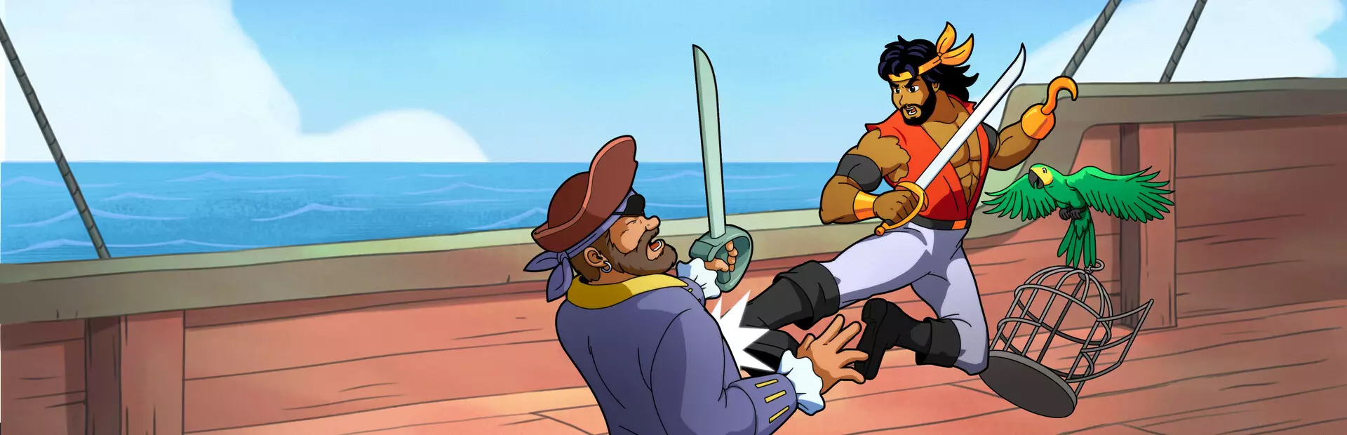 海盗船整装待发