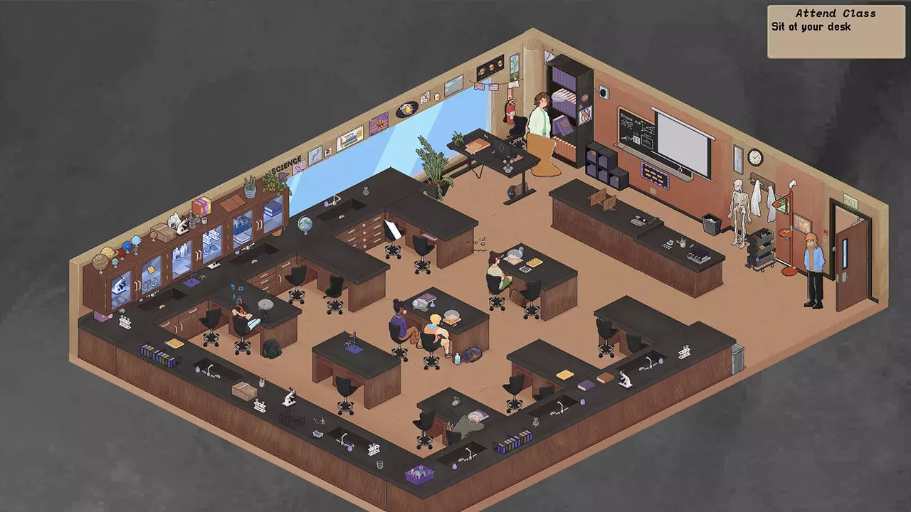 日落高中-Sunset High-游戏截图-好玩游戏库