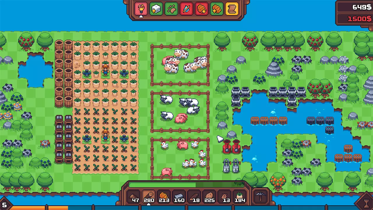另一个肉鸽农场-Another Farm Roguelike: Rebirth-游戏截图-好玩游戏库