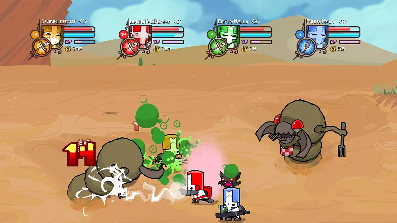 城堡毁灭者-Castle Crashers-游戏截图-好玩游戏库