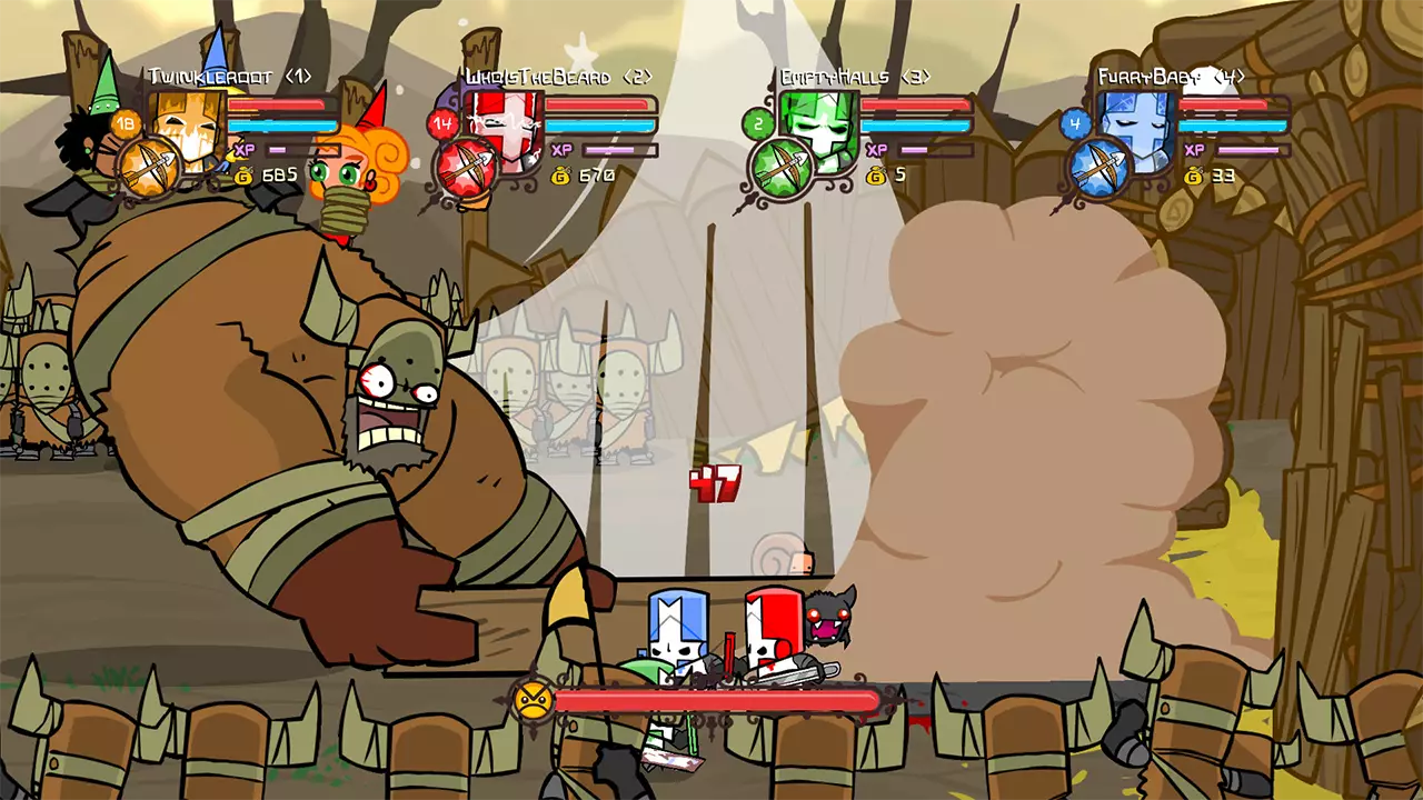 城堡毁灭者-Castle Crashers-游戏截图-好玩游戏库