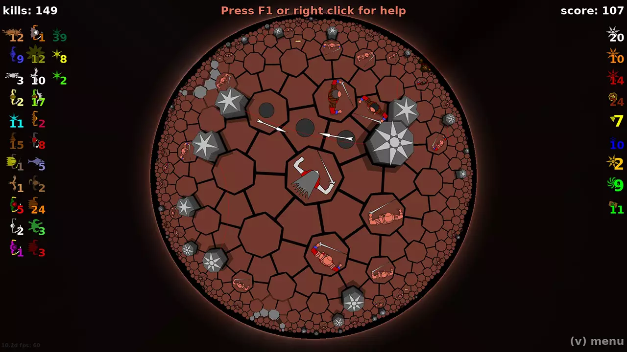 双曲肉鸽-HyperRogue-游戏截图-好玩游戏库