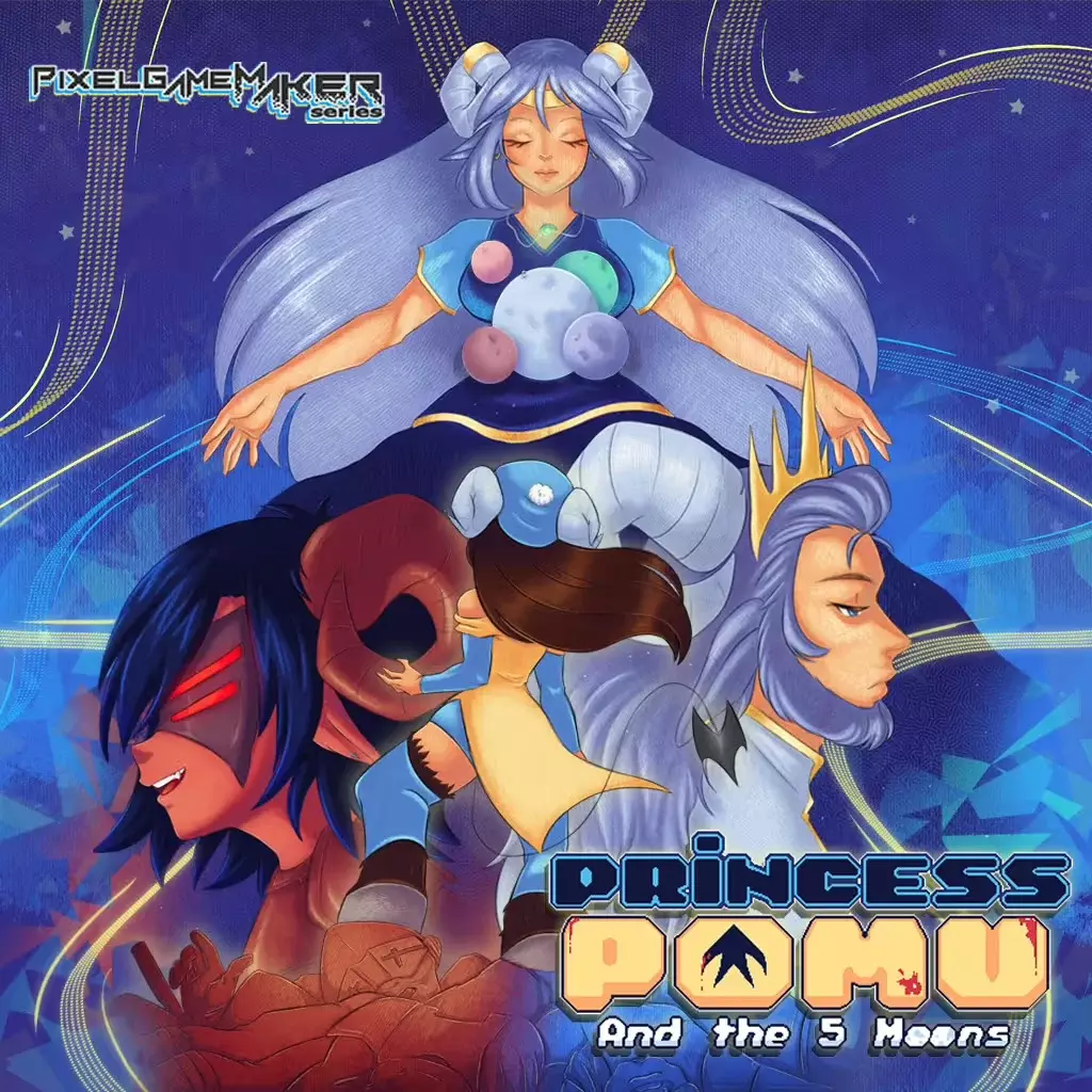 像素游戏制作大师系列：波姆公主与五个月亮