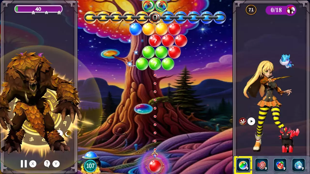 泡泡女巫 4 传奇-Bubble Wizard IV Saga-游戏截图-好玩游戏库